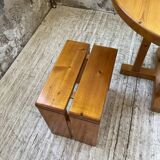 Les Arcs stools and table  1960