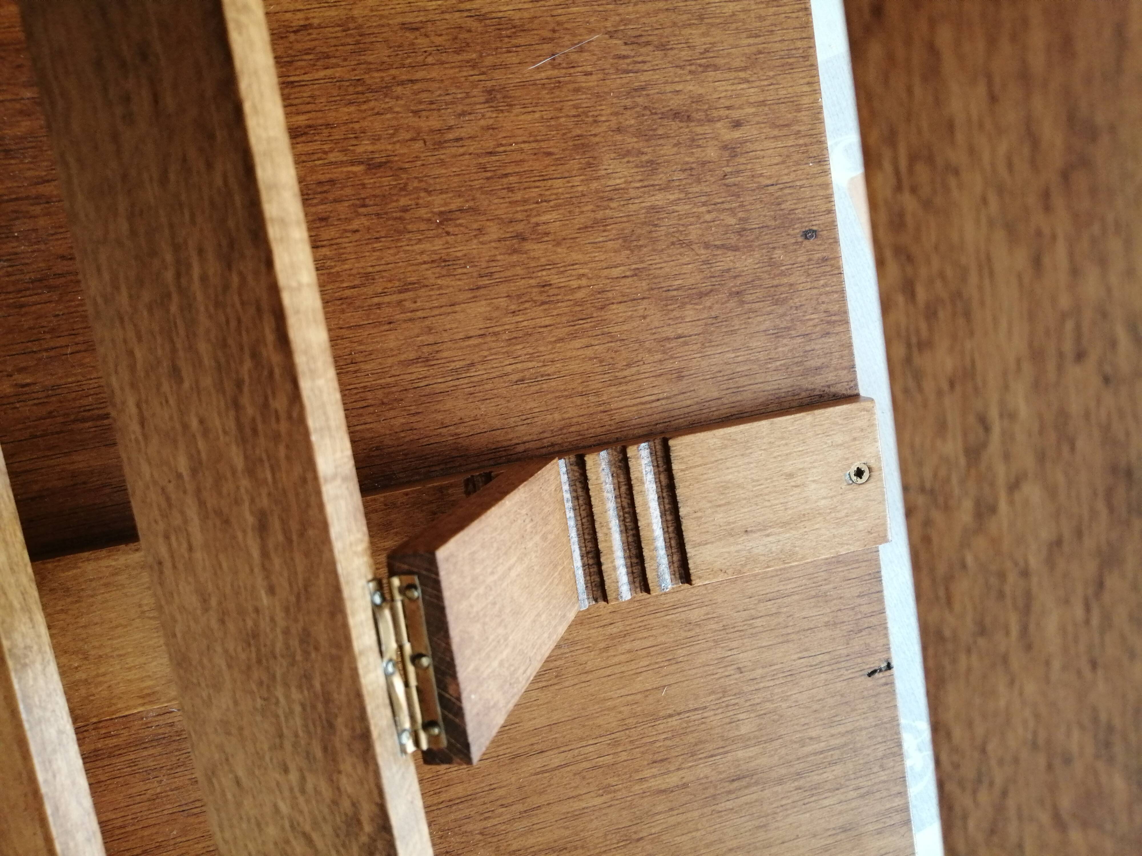Ecritoire pupitre bois, fabrication artisanale