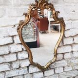 Gilded baroque mirror
