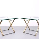 Superb Peter Ghyczy side tables 1970s Holland