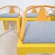 Memphis style chair in the style of Michele De Luchini