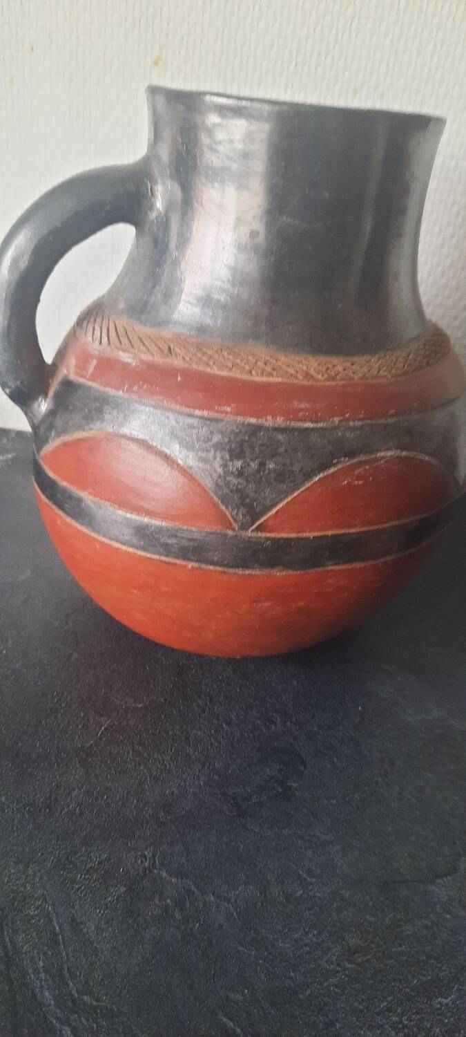 Vase boule etnique