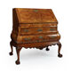 Dutch bombe bureau in walnut