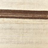 9x11 Brown & Cream Kilim Rug, 262x338Cm