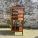 Meuble bibliothèque porte-revues, porte-vinyles, porte-partitions