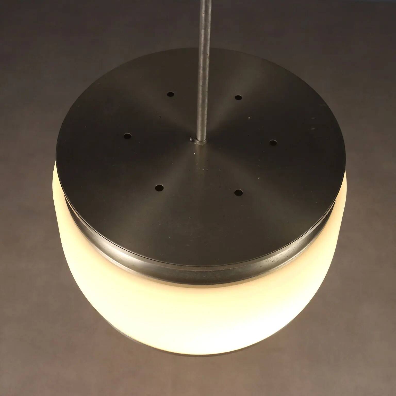 Lustre Artemide Kappa vintage design Sergio Mazza Italy 1960s