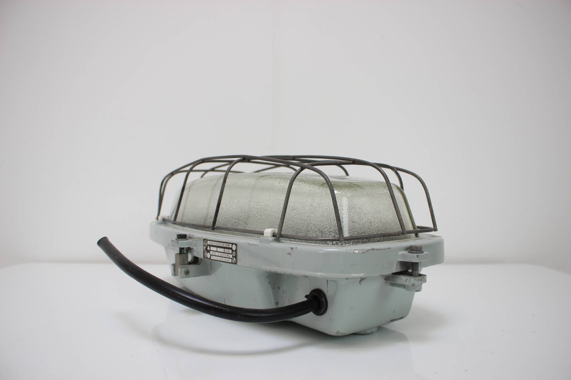 Vintage Industrial Ceiling Lamp Typ 511 32 01, Czechoslovakia, 1990's