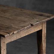 Rustic farmhouse dining table, France, 19th century