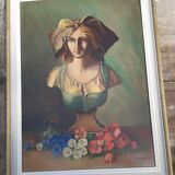 Oil on panel by Arthur Gerthoffert 1947