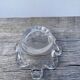 Bougeoir en cristal chauffe plat en verre Cristallerie Lorraine