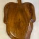 Small teak fruit bowl