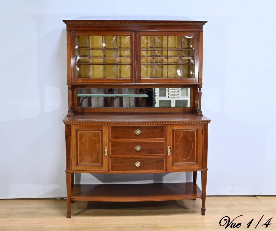 Two-body mahogany buffet - 1920