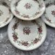 Lot de 6 assiettes à dessert polychromes Sarreguemines