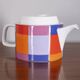Vintage 1970s Ceramic Teapot by Ceramiche Pozzi, Compact Series