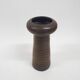 Vase en céramique marron par Klaas Fenne de Leeuw, Pays-Bas, années 1970.