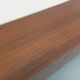 Vintage modernist enfilade in rosewood and chrome metal from the 60s and 70s.