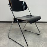 Mid-century modern dining chairs no. 614/3 by Klaus Franck for Wilkhahn
