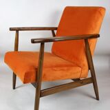 Vintage Orange Easy Chair, 1970s,
