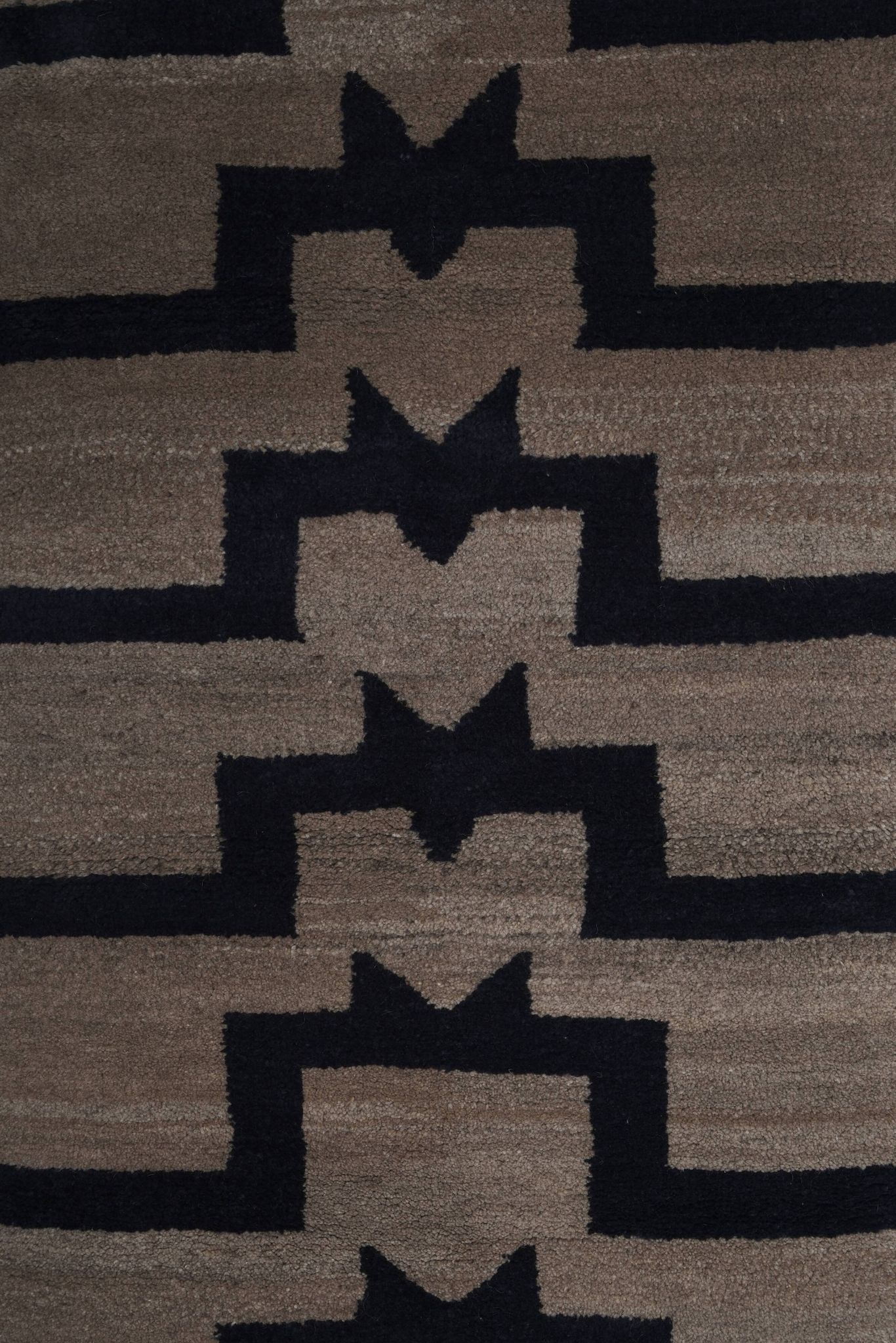 Tapis vintage turc de oushak tissé à la main 86x211 cm