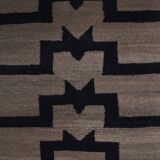 Vintage Turkish Oushak Rug Handwoven 86x211 cm