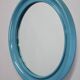 1970s Round Mirror , Italy