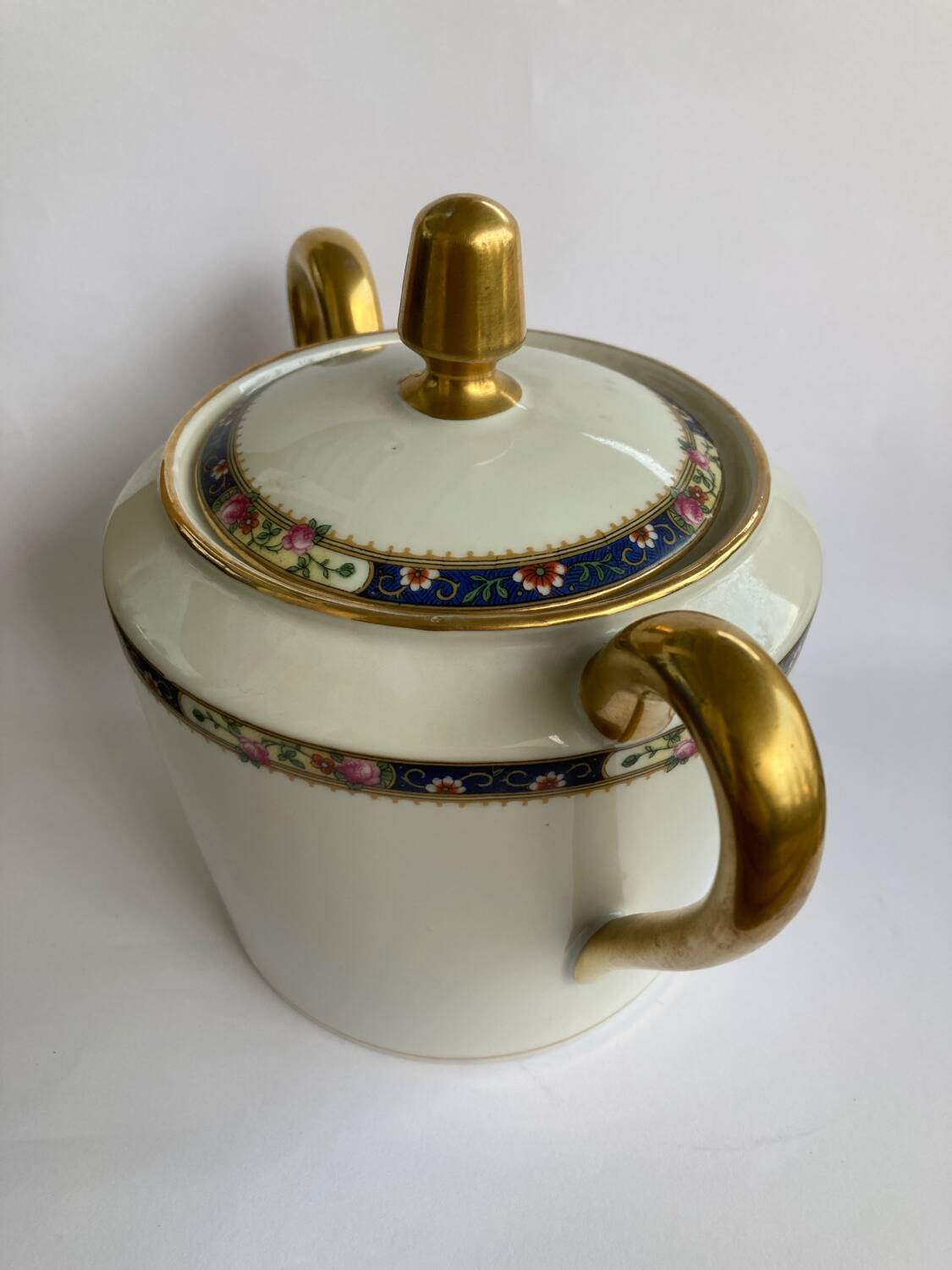Limoges Haviland porcelain sugar bowl - Le Tanneur