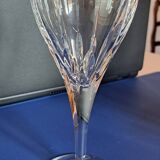 Set of 6 wine glasses and carafe from Lorraine crystal