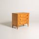 Swedish Birch Chest of Drawers, 1940s/50s