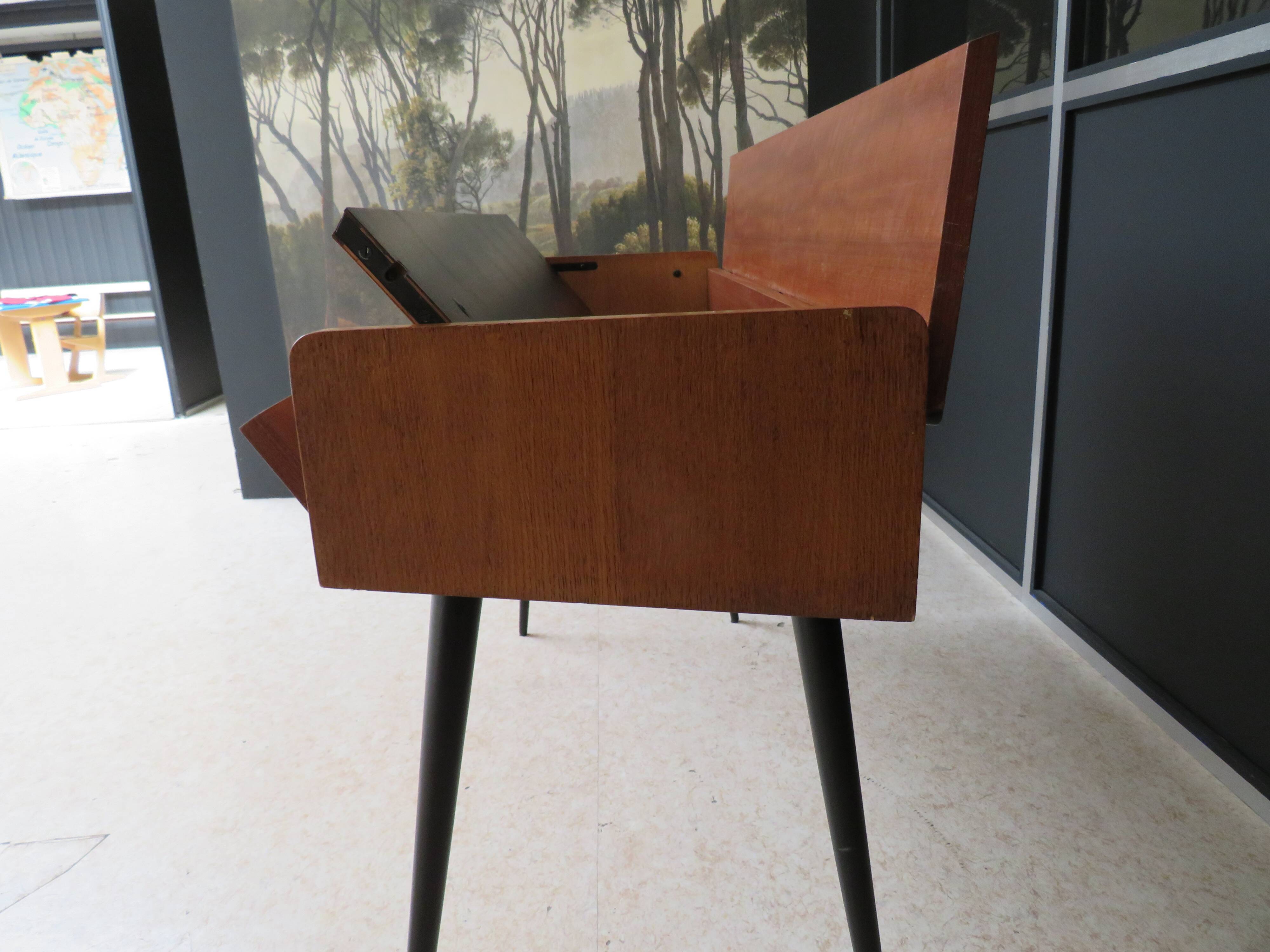 Console Vintage compass feet 60s