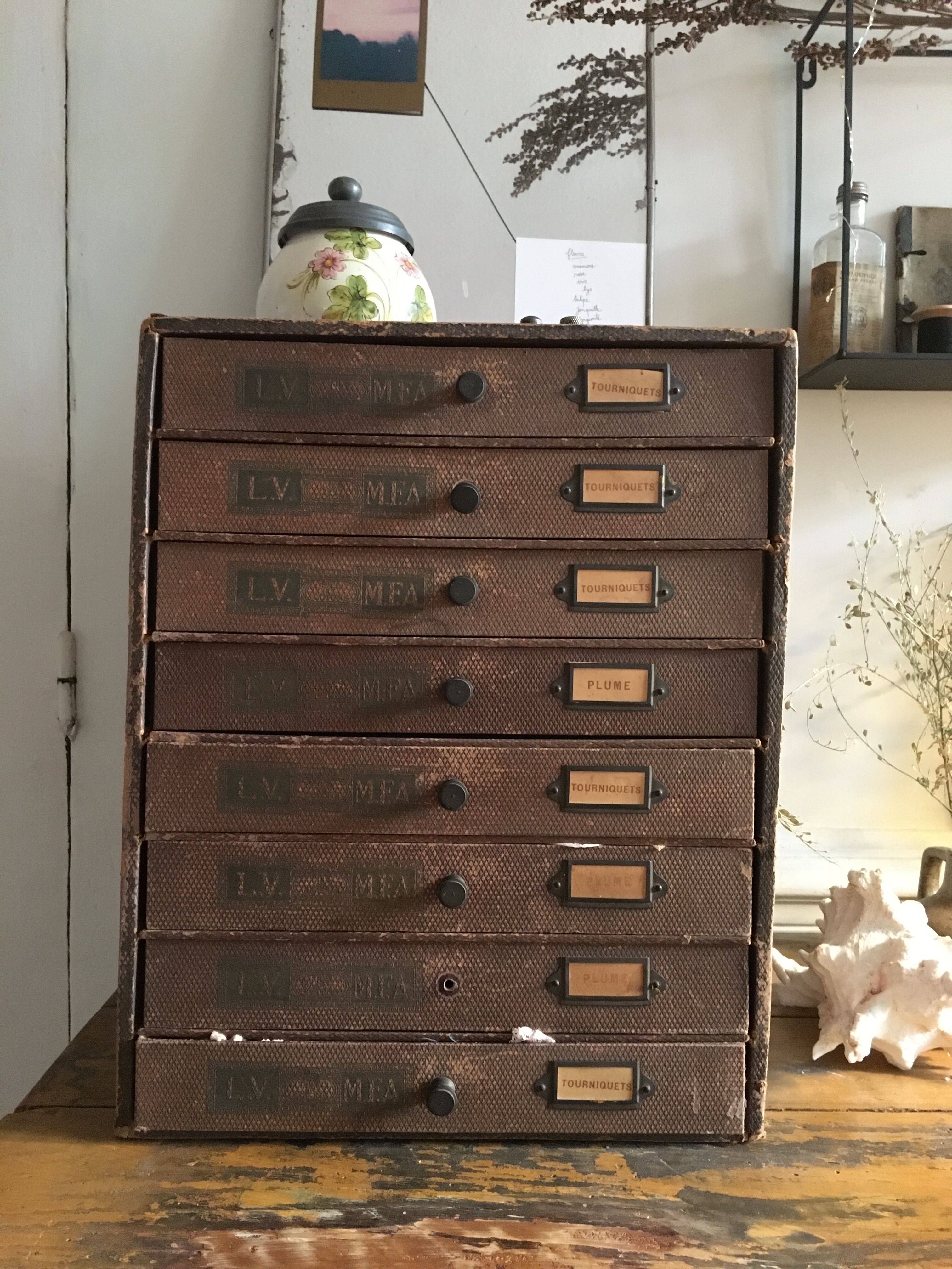 Former haberdashery display