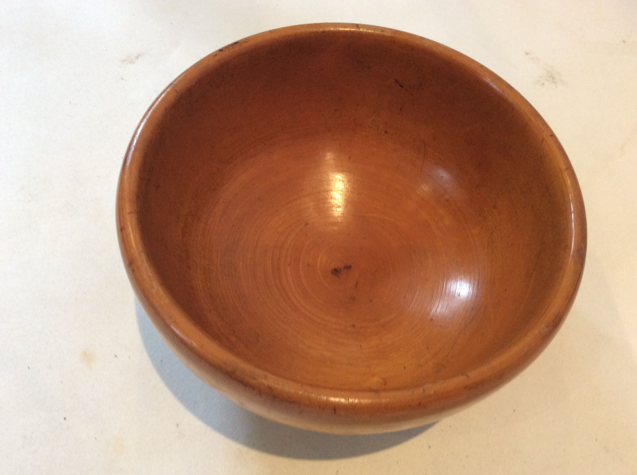 Wooden salad bowl