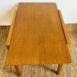 Scandinavian wooden side table – 70s - 629006