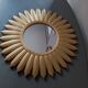 Sun mirror gilded wood frame / Diameter: 40 cm