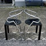 Pair of vintage space age chair 1980