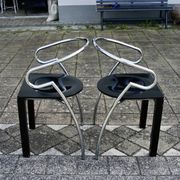 Paire de chaise vintage space age 1980