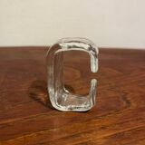 Glass cutlery holder napkin ring
