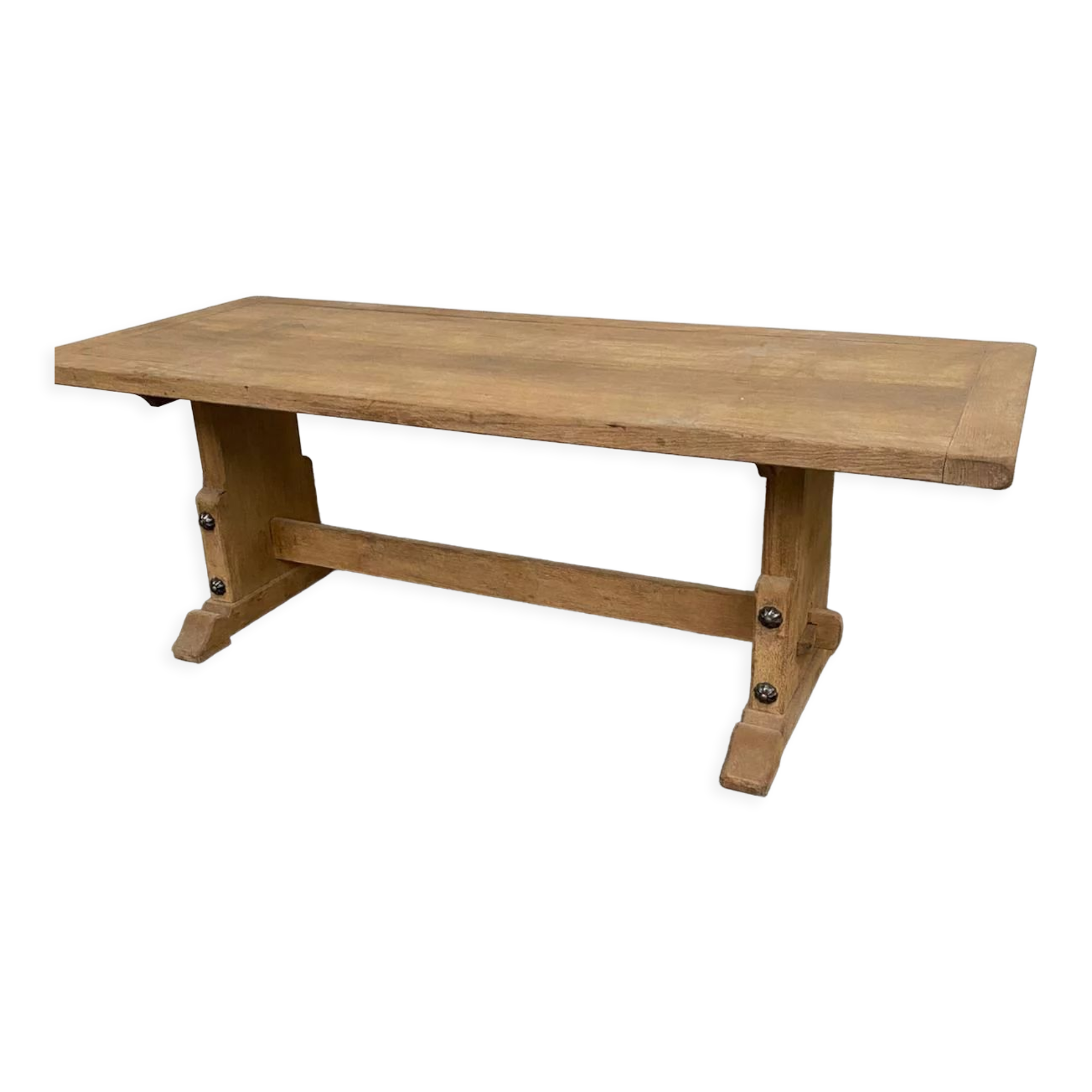 Stripped farmhouse table