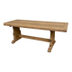 Stripped farmhouse table