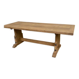 Stripped farmhouse table