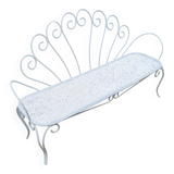 Banc de jardin ancien en fer