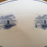 Pair of ravines, Dutch earthenware, early XX