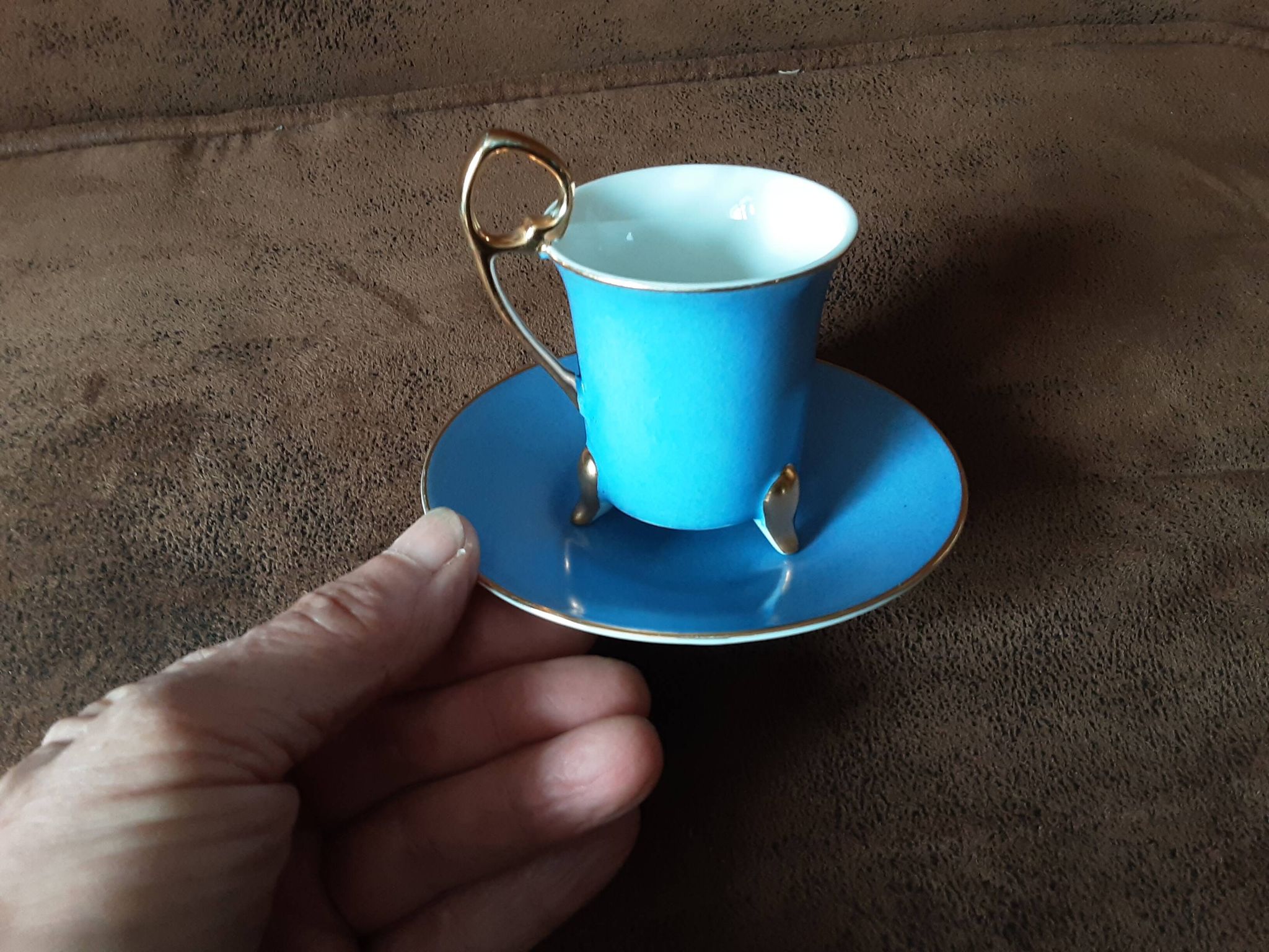 Lot de 3 tasses et soucoupes  Silea