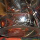 Daum vase in molded crystal, 60s