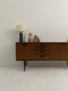 vintage teak sideboard
