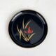 Coasters and their vintage black lacquered wooden box