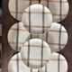 Salins France "rope" dinner plates, 1950s
