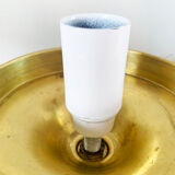 Old globe table lamp in Clichy glass