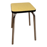 Yellow Formica stool