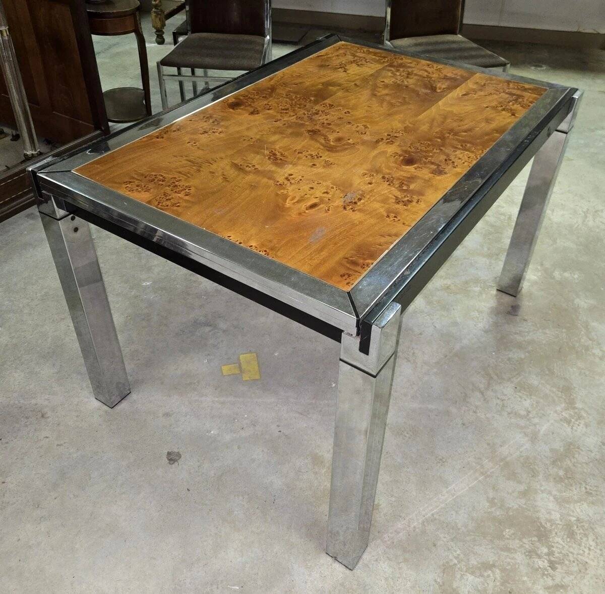 Design extendable table – La Metal Arredo, Paderno Dugnano (Milan) – Year