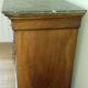 Convenient Louis Philippe plateau with marble